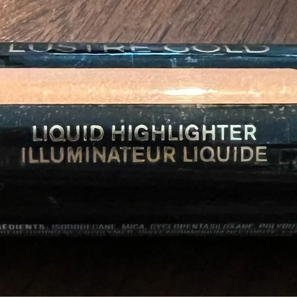 Bundle of 2 Revolution Lustre Gold Liquid Highlighter .61 fl oz / 18 ml